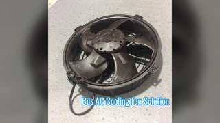 8114 00811 Bus AC Condenser Fan 24V High Airflow Solution