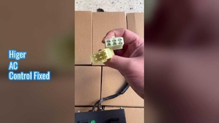 Higer Bus AC Control Panel TY08187 Fix