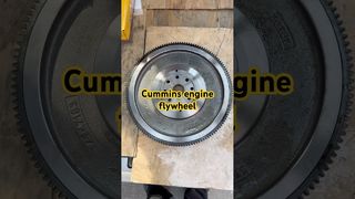 Engine flywheel for bus and truck, part number 4981723#bus #busparts