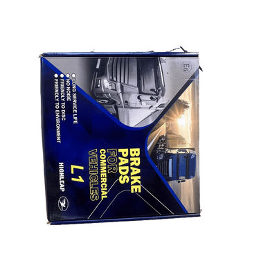 Jinlong Yutong Bus Universal Brake Pads Friction Plate -20C 0.3mm Wear ECE Bus Spares 29087.3501-01533