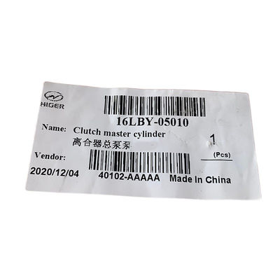 5-8 Inch Clutch Master Cylinder 16LBY-05010 Higer School Bus Replacement Component
