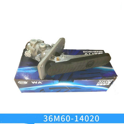 Higer Bus Air Brake Valve Assembly Pedal Aluminum Alloy High Pressure Maintenance-Free Bus Spares 36M60-14020