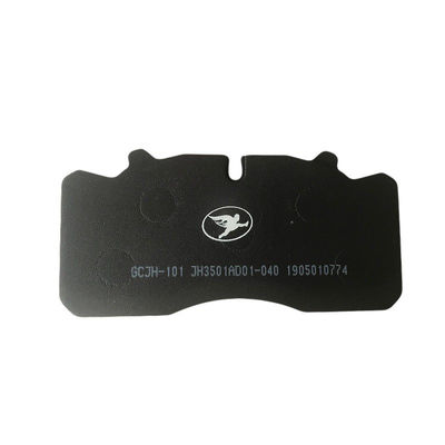 Yuanfeng Bus Truck Brake Pad Replacement JH3501AD01-040 WVA29088 500k Cycle -20C Bus Spares