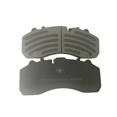 Knorr 22.5 Bus Truck Brake Pads WVA29087 VIE22.5K3501113 247.5x109.5x30mm 0.25mm Wear Bus Spares