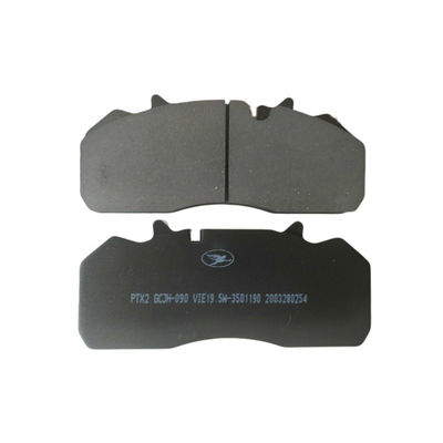 Wanan 19.5 Bus Brake Pad Set Semi-Metal Ceramic ISO TS WVA29126 80k km Bus Spares