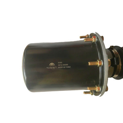 Genuine Universal Steering Lock Cylinder King Long Yutong Bus 80Nm 2000Hz Aluminum Bus Spares 3412-00069