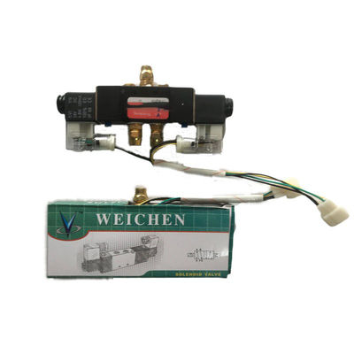 Jinlong Zhongtong Bus Door Pump Solenoid Valve 6108-01355 304SS 500k Cycle 6mm Bus Spares Parts