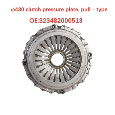 SACHS Pull-Type Clutch Pressure Plate 430mm 50CrVA 500k Cycle 4000-5800N King Long Bus Spares Parts