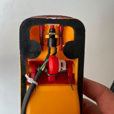 School Bus Emergency Door Switch Lock 66NX1-03030-A High-Strength Plastic 10yr Life Bus Spares Parts
