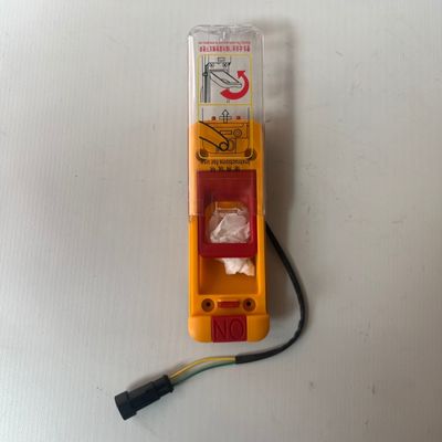 School Bus Emergency Door Switch Lock 66NX1-03030-A High-Strength Plastic 10yr Life Bus Spares Parts