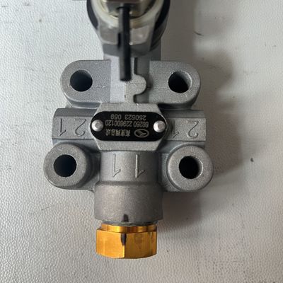 Jinlong Bus Aluminum Alloy Height Control Valve 250L/min Fast 50L/min Slow Salt Spray Bus Spares 229600120