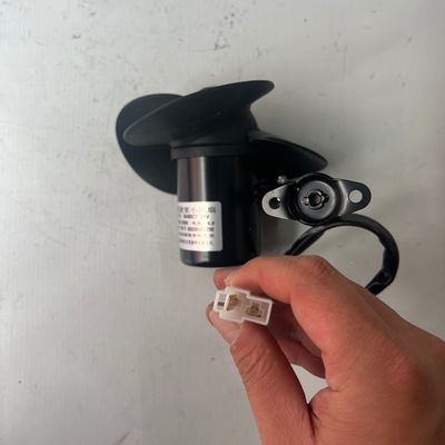 5-Inch BA8027 Silicone Blade Truck Bus Cabin Fan 24V Quick-Release Anti-Pinch Bus Spares Parts