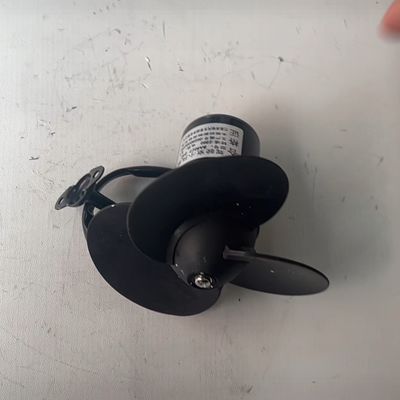 5-Inch BA8027 Silicone Blade Truck Bus Cabin Fan 24V Quick-Release Anti-Pinch Bus Spares Parts