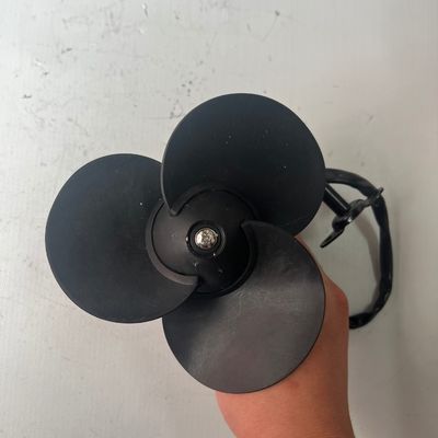 5-Inch BA8027 Silicone Blade Truck Bus Cabin Fan 24V Quick-Release Anti-Pinch Bus Spares Parts