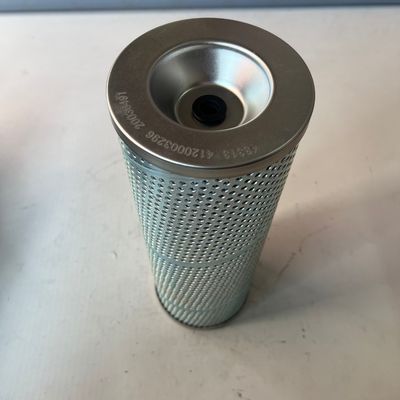 SDLG Loader Hydraulic Return Oil Filter 4120003296 10 Micron Folded Cartridge Bus Spares