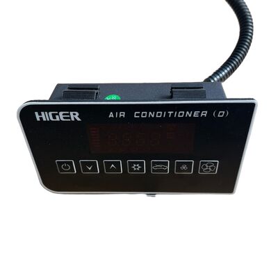 Higer Bus AC Control Panel Assembly TY-08187 PC+ABS PID Intelligent 5-Speed 10-Year Bus Spares
