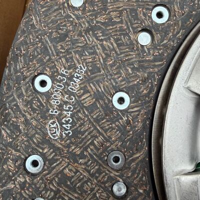 Premium Φ430mm Clutch Driven Disc with LUK Friction Material | PN: 1601-00730