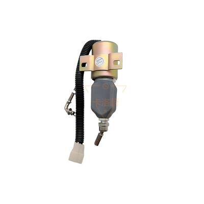 Dongfeng Chassis Diesel Engine Fuel Shutoff Solenoid Valve 24V 12V Electromagnetic Switch for Bus Coach