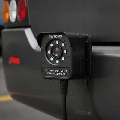 Yutong Bus Rear View Reverse Backup Camera 1920x1080P HD Night Vision 170 Degree Wide Angle Waterproof IP69K