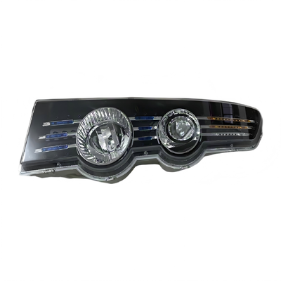 Yutong ZK6140 Coach LED Headlight Assembly 24V PC Lens E-mark Replacement