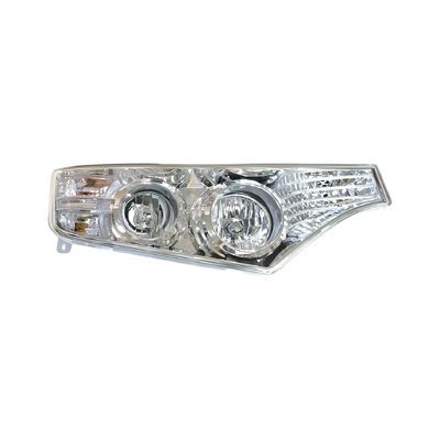 Yutong ZK6127 Coach LED Headlight Assembly 24V PC Lens E-mark Replacement