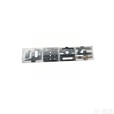 Zhongtong Bus Front Grille Emblem Logo Badge Chrome ABS Replacement Part